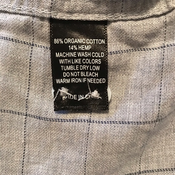 Betabrand Button down shirt Sz XXL Lt Gray color - Picture 5 of 6